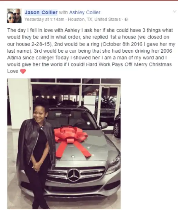 Real Man! Husband Fulfills Three Wishes Wife Requested For Before They Got Married